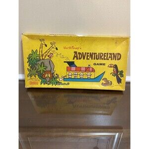 Walt Disney’s Adventureland Board Game Toucan Cruise - Parker Brothers 1956